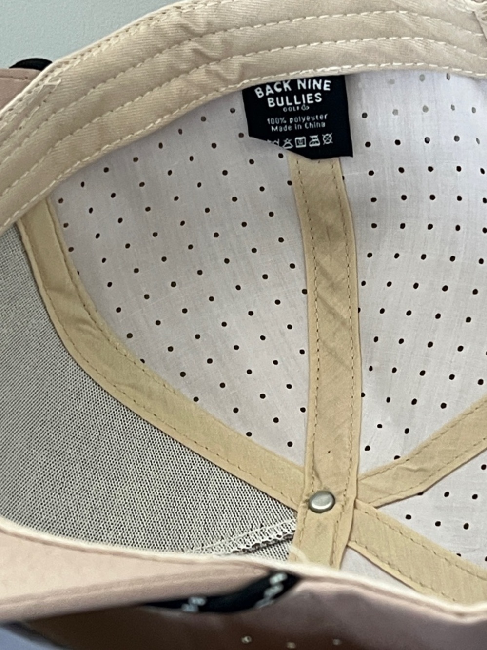 Unity Performance Snapback Beige/Black - Picture 3 of 3